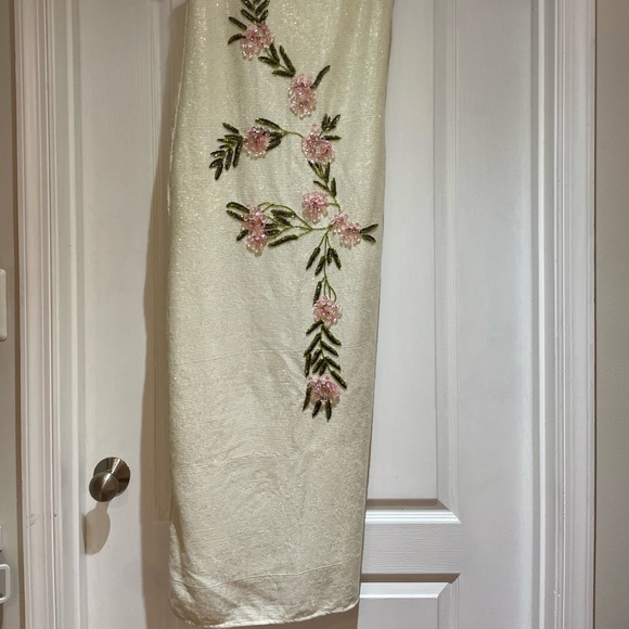 STAUD beaded Casey magnolia dress NWT - Picture 12 of 12